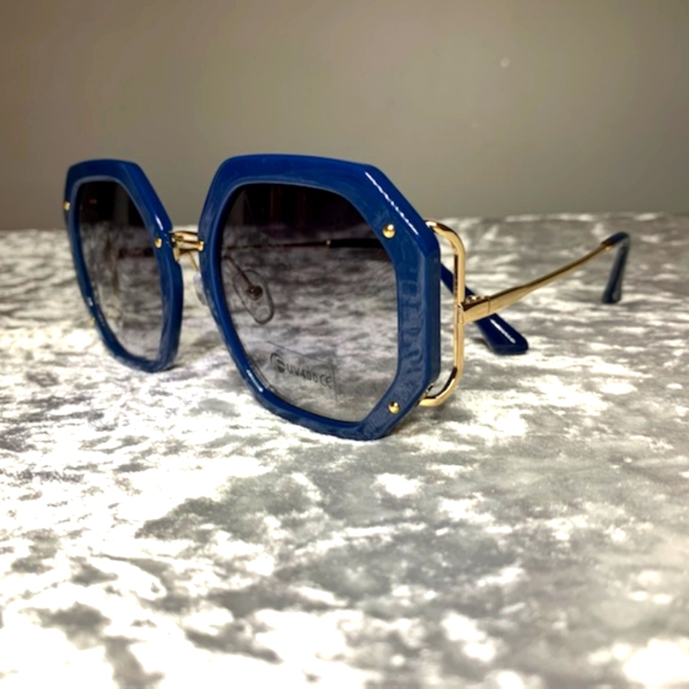 Navy blue sunglasses